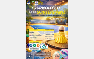 Tournoi adulte La Souterraine