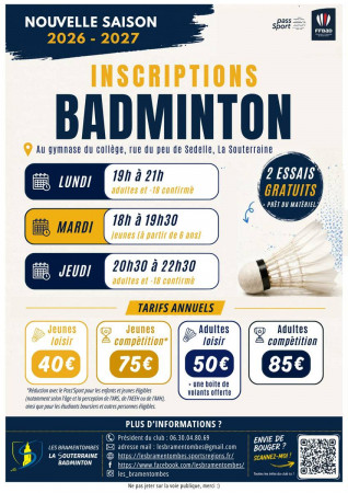 Horaires et tarifs - saison 2026/2027