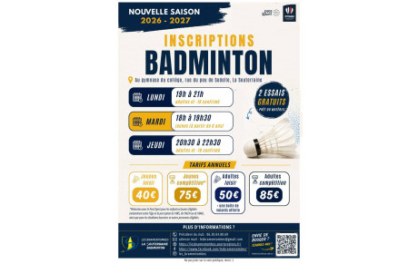 Horaires et tarifs - saison 2026/2027